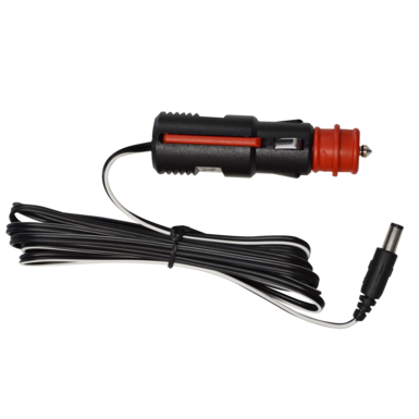 Kabel ładujący z wtyczką do sieci pokładowej 12/24 V DC do modeli Euro-Blitz, Euro-Blitz compact, Tele-Blitz od roku produkcji 2016